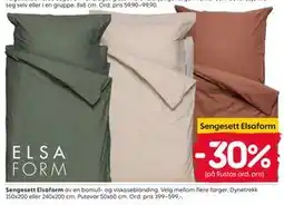 Rusta Sengesett Elsaform tilbud