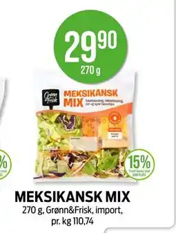 Kiwi MEKSIKANSK MIX tilbud