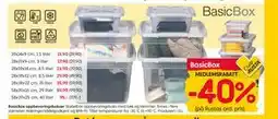 Rusta BasicBox oppbevaringsbokser, Medlemspris tilbud