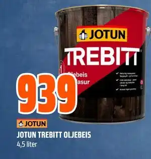 Obs Bygg JOTUN TREBITT OLJEBEIS tilbud
