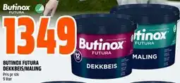 Obs Bygg BUTINOX FUTURA DEKKBEIS/MALING tilbud