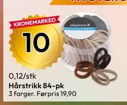 Gigaboks Hårstrikk 84-pk tilbud
