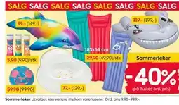 Rusta Sommerleker tilbud