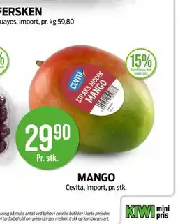 Kiwi MANGO tilbud