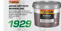 Coop Byggmix JOTUN DRYTECH MURMALING tilbud