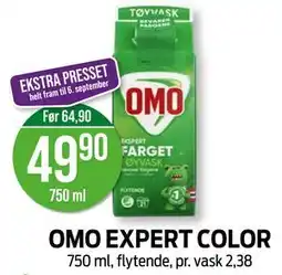 Kiwi OMO EXPERT COLOR tilbud