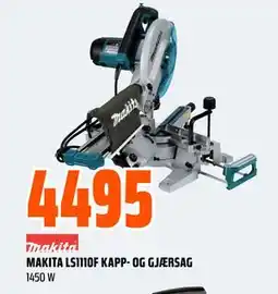 Obs Bygg MAKITA LS1110F KAPP- OG GJÆRSAG tilbud