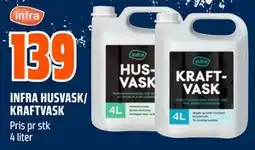Obs Bygg INFRA HUSVASK/ KRAFTVASK tilbud