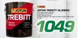 Coop Byggmix JOTUN TREBITT OLJEBEIS tilbud