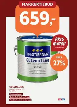 Byggmakker GULVMALING tilbud