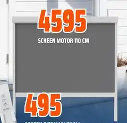 Obs Bygg SCREEN MOTOR 110 CM tilbud