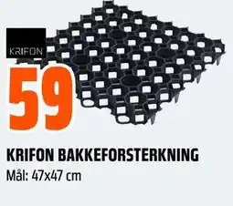 Obs Bygg KRIFON BAKKEFORSTERKNING tilbud