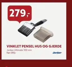 Byggmakker VINKLET PENSEL HUS OG GJERDE tilbud