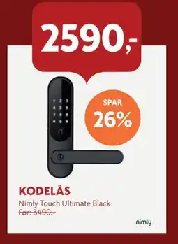 Byggmakker KODELÅS tilbud