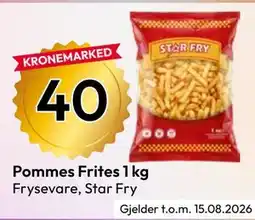 Gigaboks Pommes Frites 1 kg tilbud