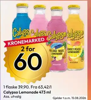 Gigaboks Calypso Lemonade 473 ml tilbud