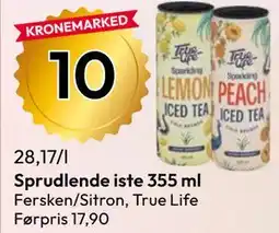 Gigaboks Sprudlende iste 355 ml tilbud