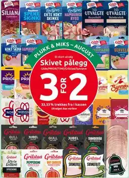 Joker Skivet pålegg tilbud