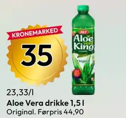 Gigaboks Aloe Vera drikke 1,5 l tilbud