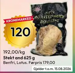 Gigaboks Stekt and 625 g tilbud