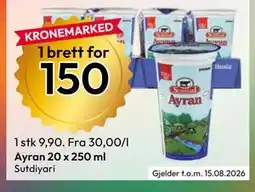 Gigaboks Ayran 20 x 250 ml tilbud