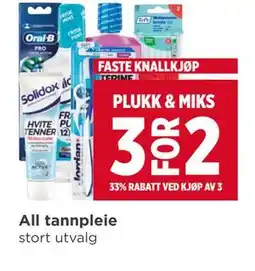 Meny All tannpleie tilbud