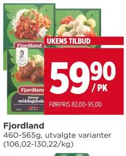 Meny Fjordland tilbud