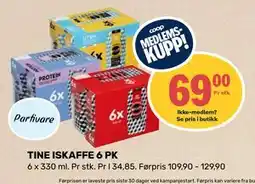 Matkroken TINE ISKAFFE 6 PK, Medlemspris tilbud