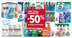 Meny STORT UTVALG VASKEMIDLER tilbud