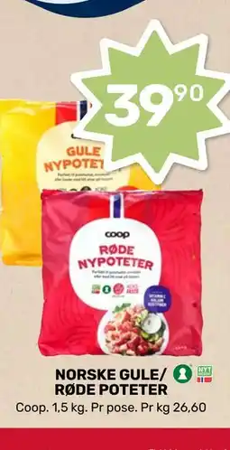 Matkroken NORSKE GULE/ RØDE POTETER tilbud