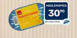 Matkroken Makrell i tomat tilbud