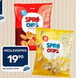 Matkroken Coop SPRØ CHIPS tilbud