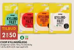 Coop Mega COOP KYLLINGPÅLEGG tilbud