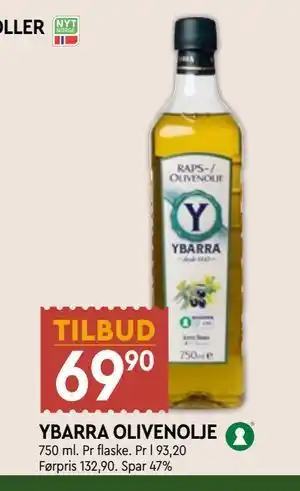 Coop Mega YBARRA OLIVENOLJE tilbud
