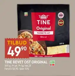 Coop Mega TINE REVET OST ORIGINAL tilbud