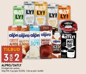 Coop Mega ALPRO/OATLY tilbud