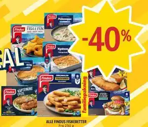 ALLE FINDUS FISKERETTER