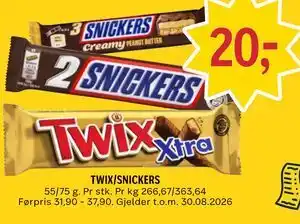 TWIX/SNICKERS