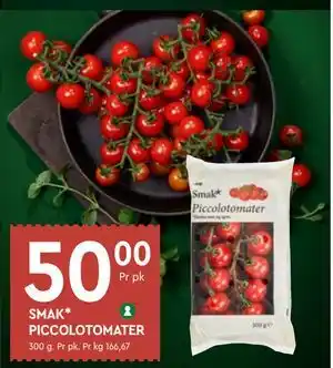 Coop Mega SMAK* PICCOLOTOMATER tilbud