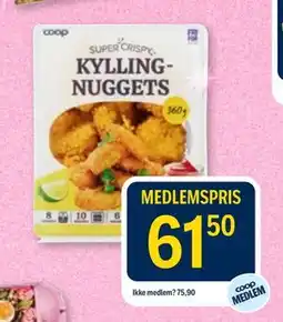 Coop Prix KYLLINGNUGGETS tilbud