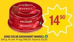 Coop Prix KONG OSCAR GROVHAKKET MAKRELL tilbud