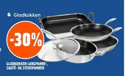 Coop Obs GLADKOKKEN LANGPANNE-, SAUTÉ- OG STEKEPANNER tilbud