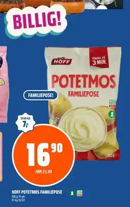 Coop Obs HOFF POTETMOS FAMILIEPOSE tilbud
