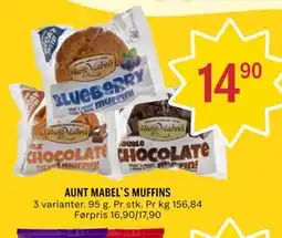 Coop Prix AUNT MABEL`S MUFFINS tilbud