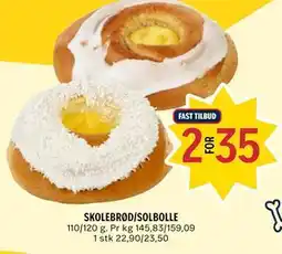 Coop Prix SKOLEBRØD/SOLBOLLE tilbud