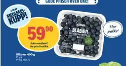 Coop Obs Blåbær 400 g, Medlemspris tilbud