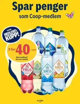 Coop Prix ALL FARRIS, Medlemspris tilbud