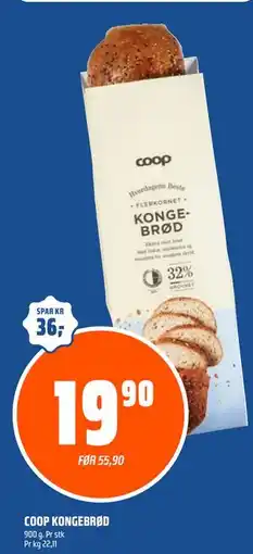 Coop Obs COOP KONGEBRØD tilbud