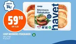 Coop Obs COOP MORMORS FISKEKAKER tilbud