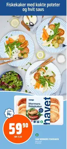 Coop Obs COOP MORMORS FISKEKAKER tilbud